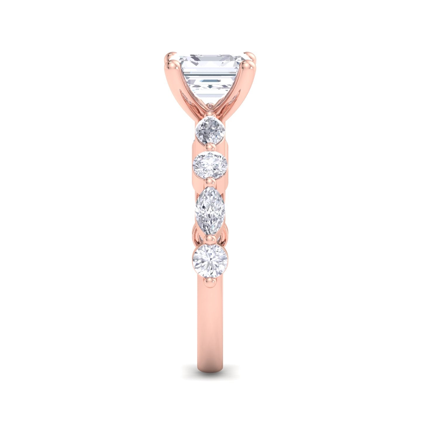 florence asscher diamond ring