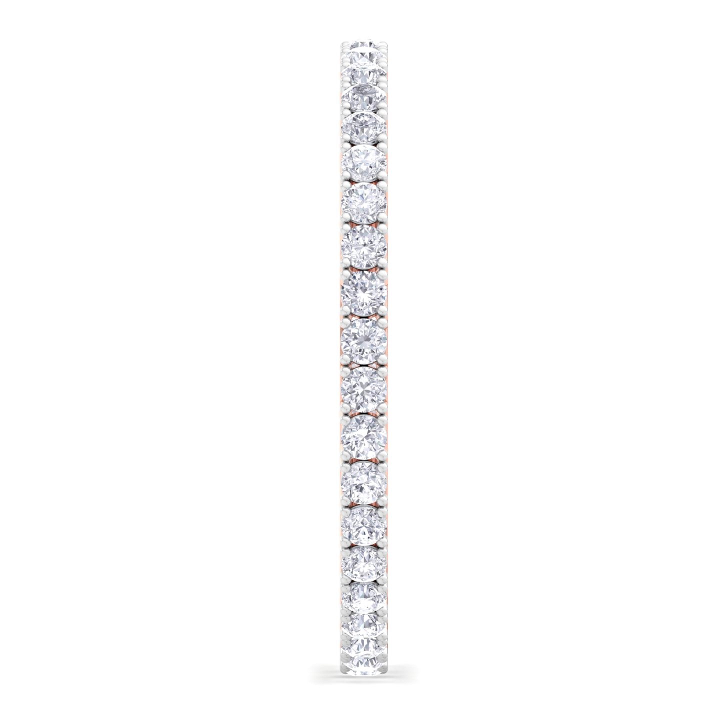 50 pointer round cut lab grown diamond bangle