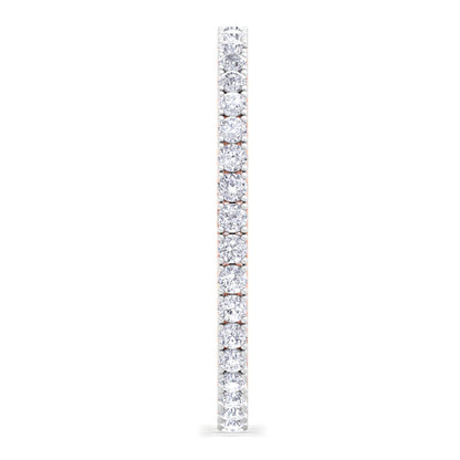 50 Pointer Round Cut Lab Grown Diamond Bangle