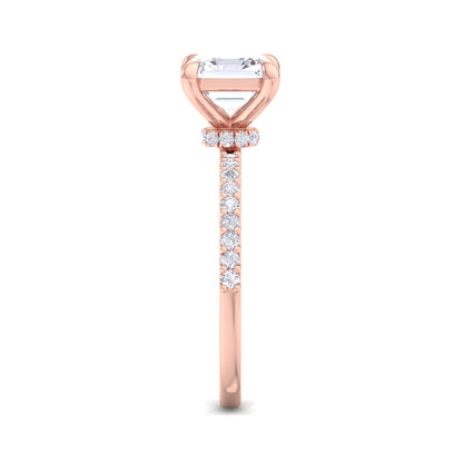 Paradise Asscher Diamond Ring
