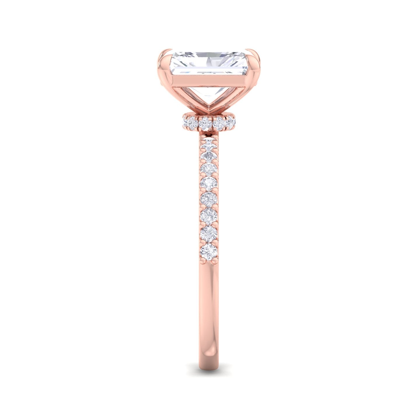 paradise radiant diamond ring