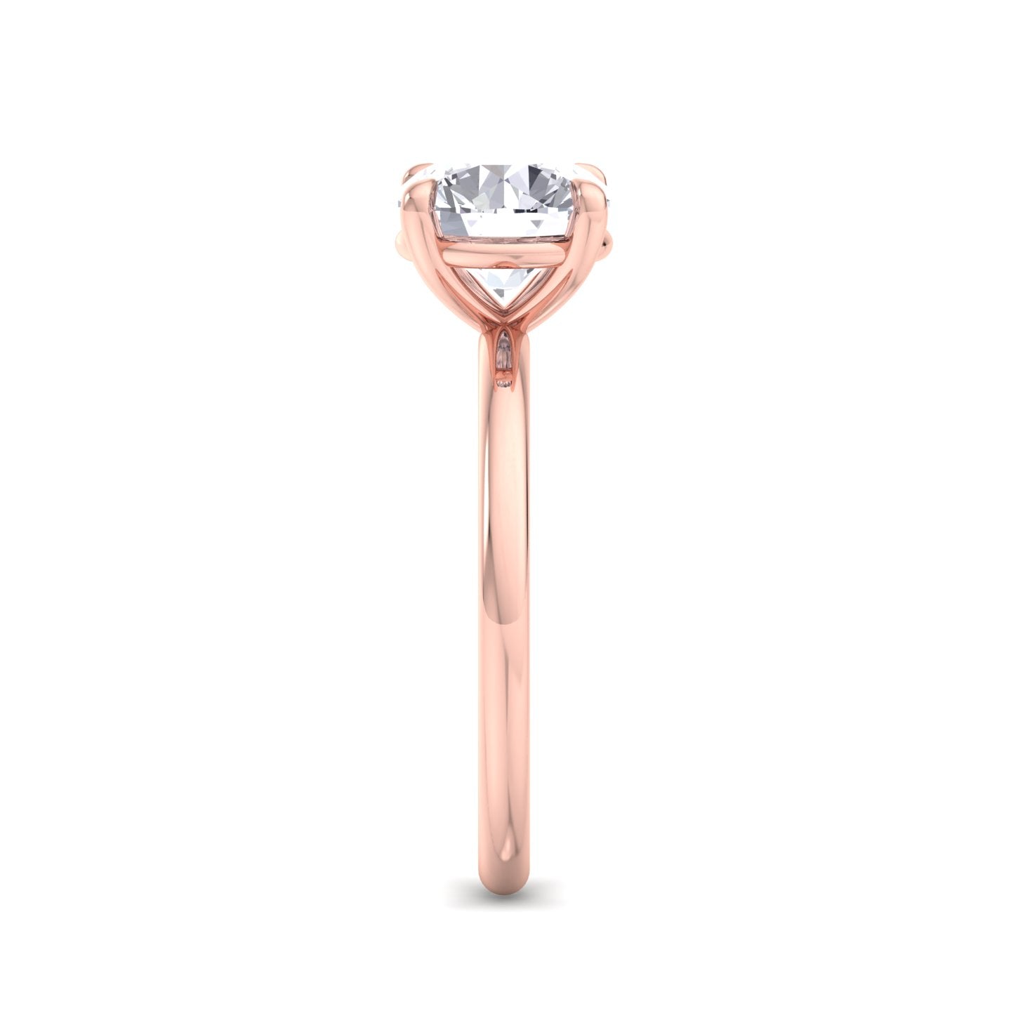 bague liberty avec diamant rond de 2 carats