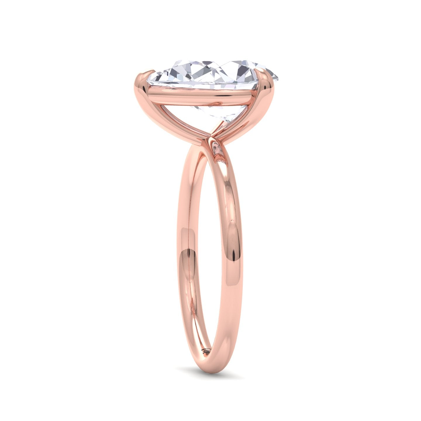 bague liberty en diamant poire de 3 carats