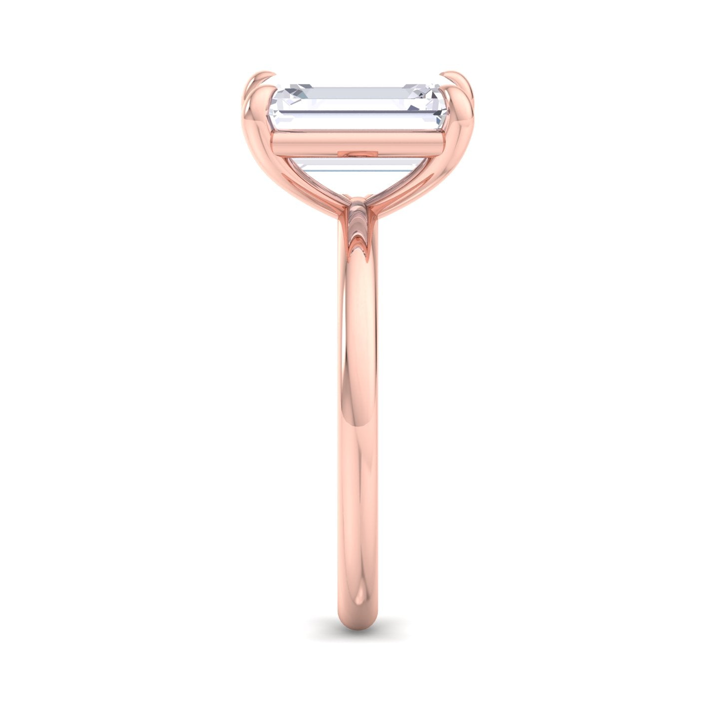 bague liberty avec diamant émeraude 4 carats