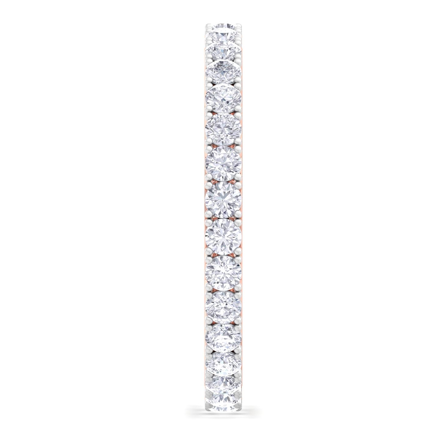 1 carat round cut lab grown diamond bangle