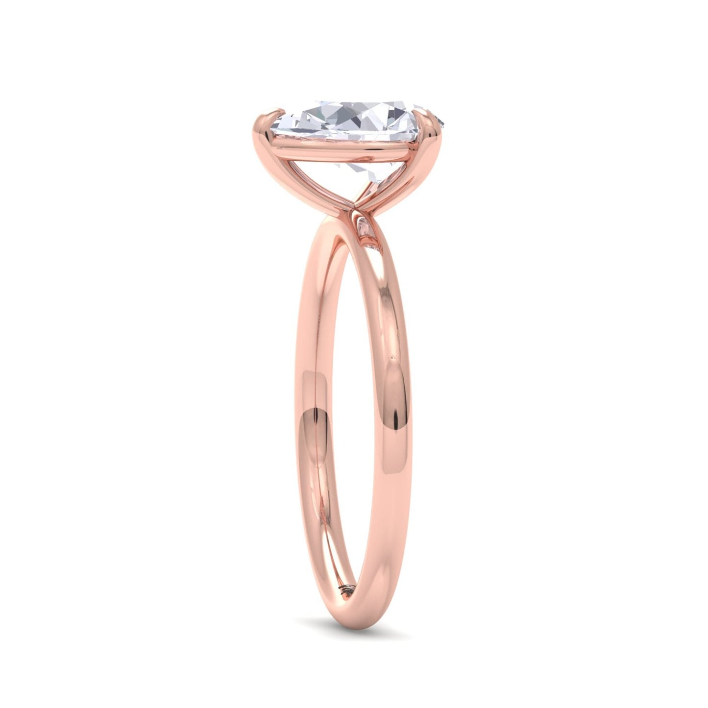 bague liberty en diamant poire de 2 carats