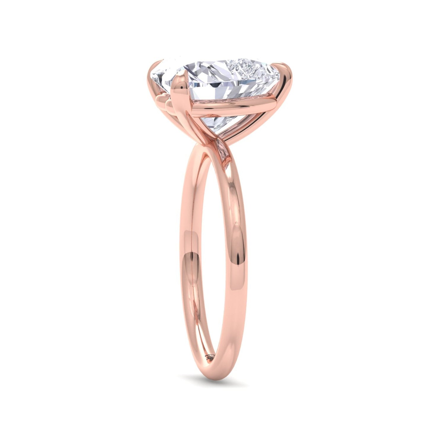 liberty 4 carat heart diamond ring