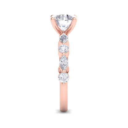 Florence Round Diamond Ring
