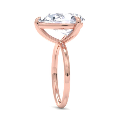 Bague Liberty en diamant poire 4 carats