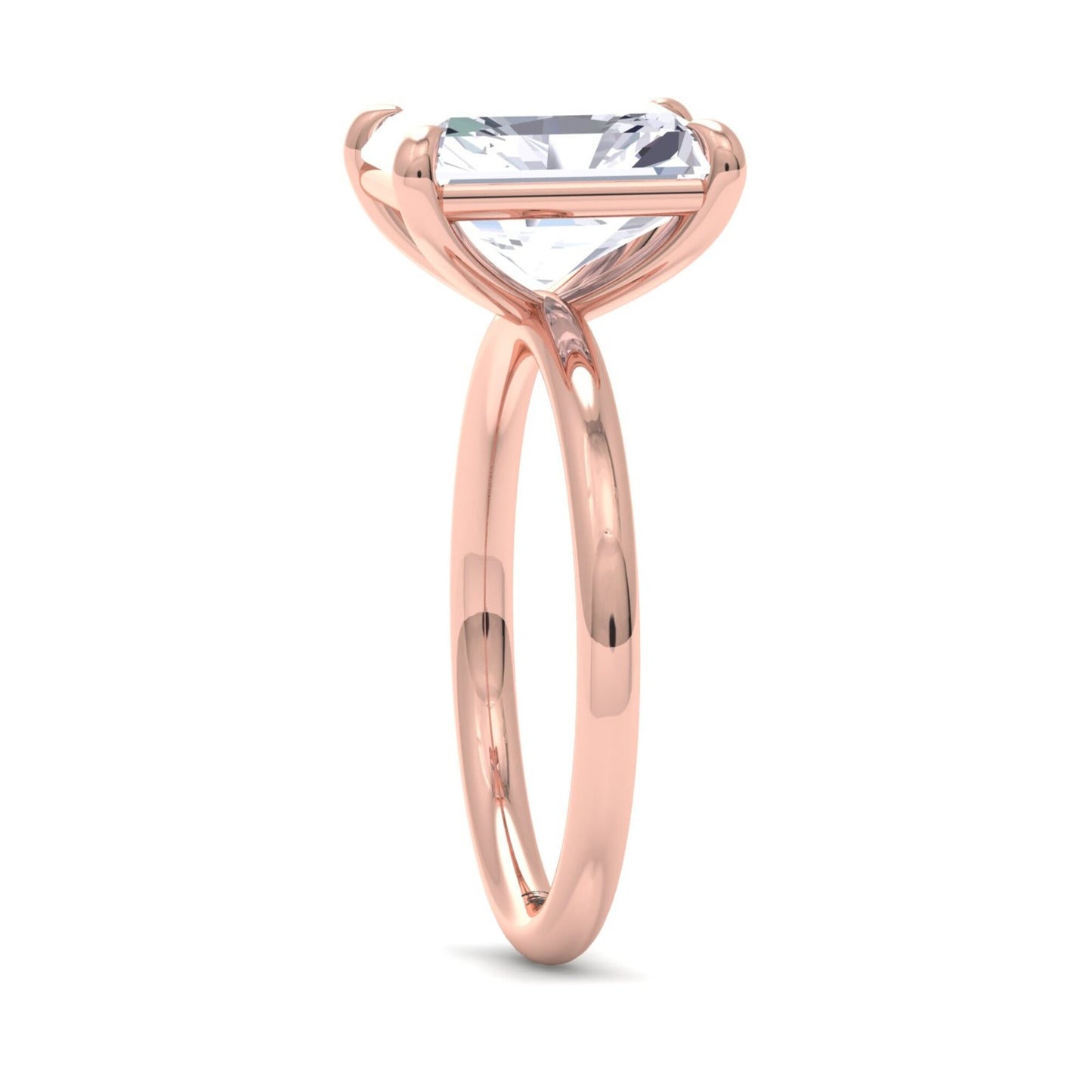 liberty 4 carat radiant diamond ring