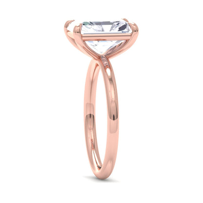 Liberty 4 Carat Radiant Diamond Ring