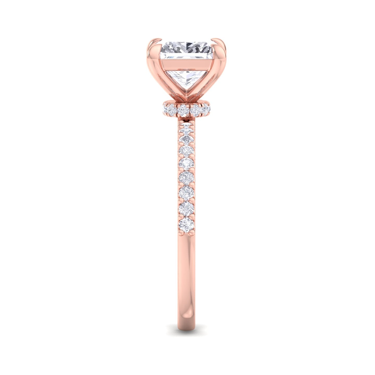 paradise princess diamond ring