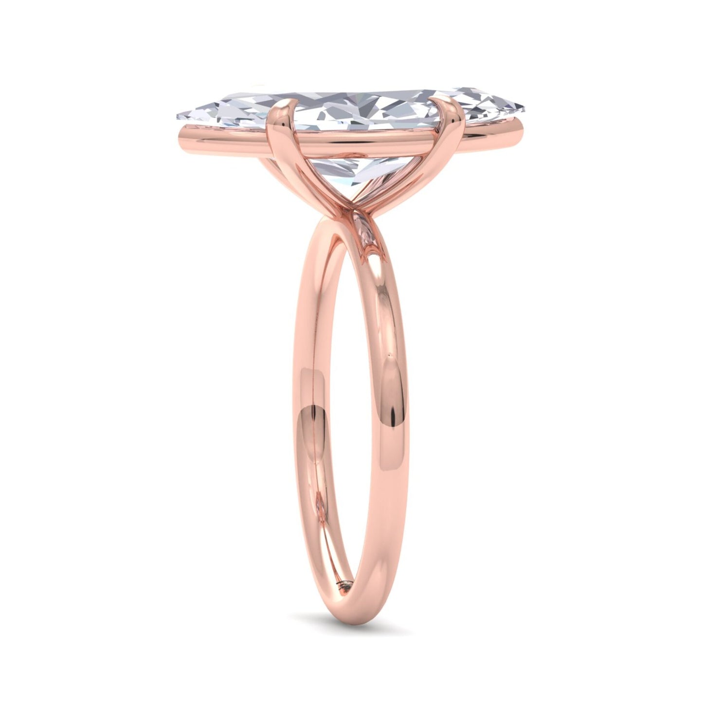 bague liberty en diamant marquise de 4 carats