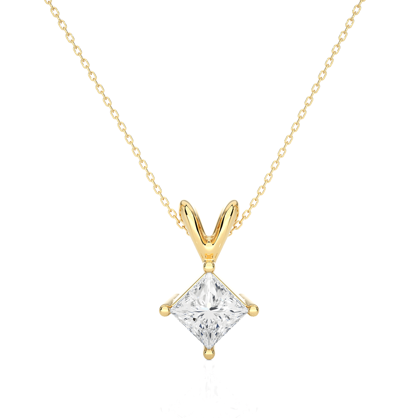 stellar princess diamond pendant (chain sold separately) - espira fine gems