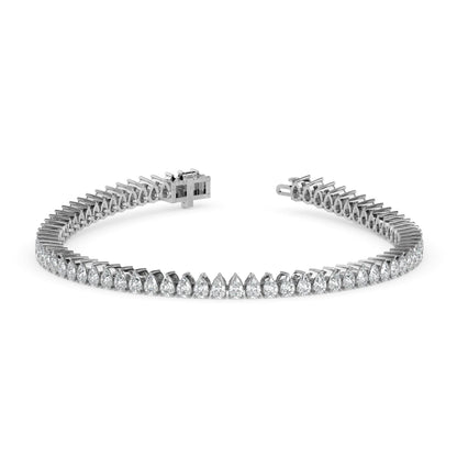 SoulLink Pear Diamond Bracelet