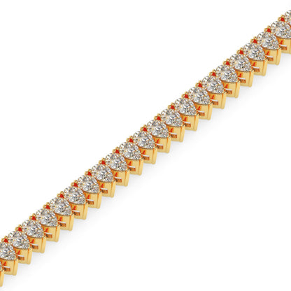 SoulLink Pear Diamond Bracelet