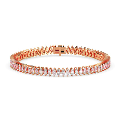 EchoBond Marquise Diamond Bracelet