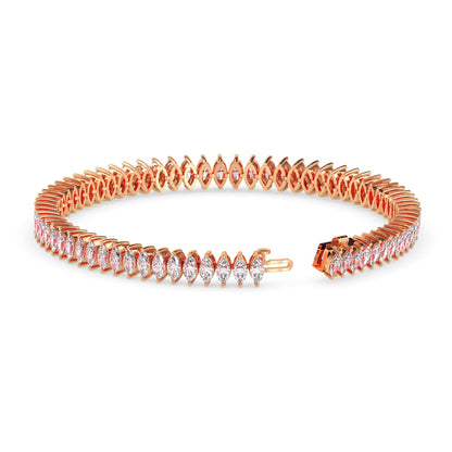 EchoBond Marquise Diamond Bracelet