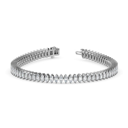 EchoBond Marquise Diamond Bracelet