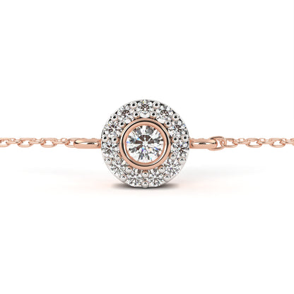 Buttercup Round Diamond Bracelet