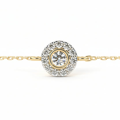 Buttercup Round Diamond Bracelet