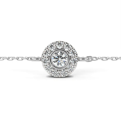 Buttercup Round Diamond Bracelet