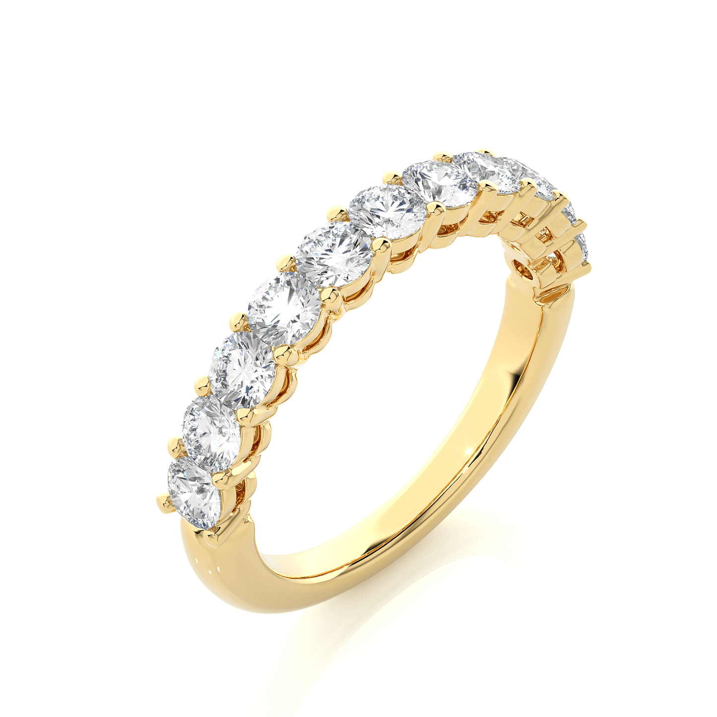 coral round diamond ring - espira fine gems