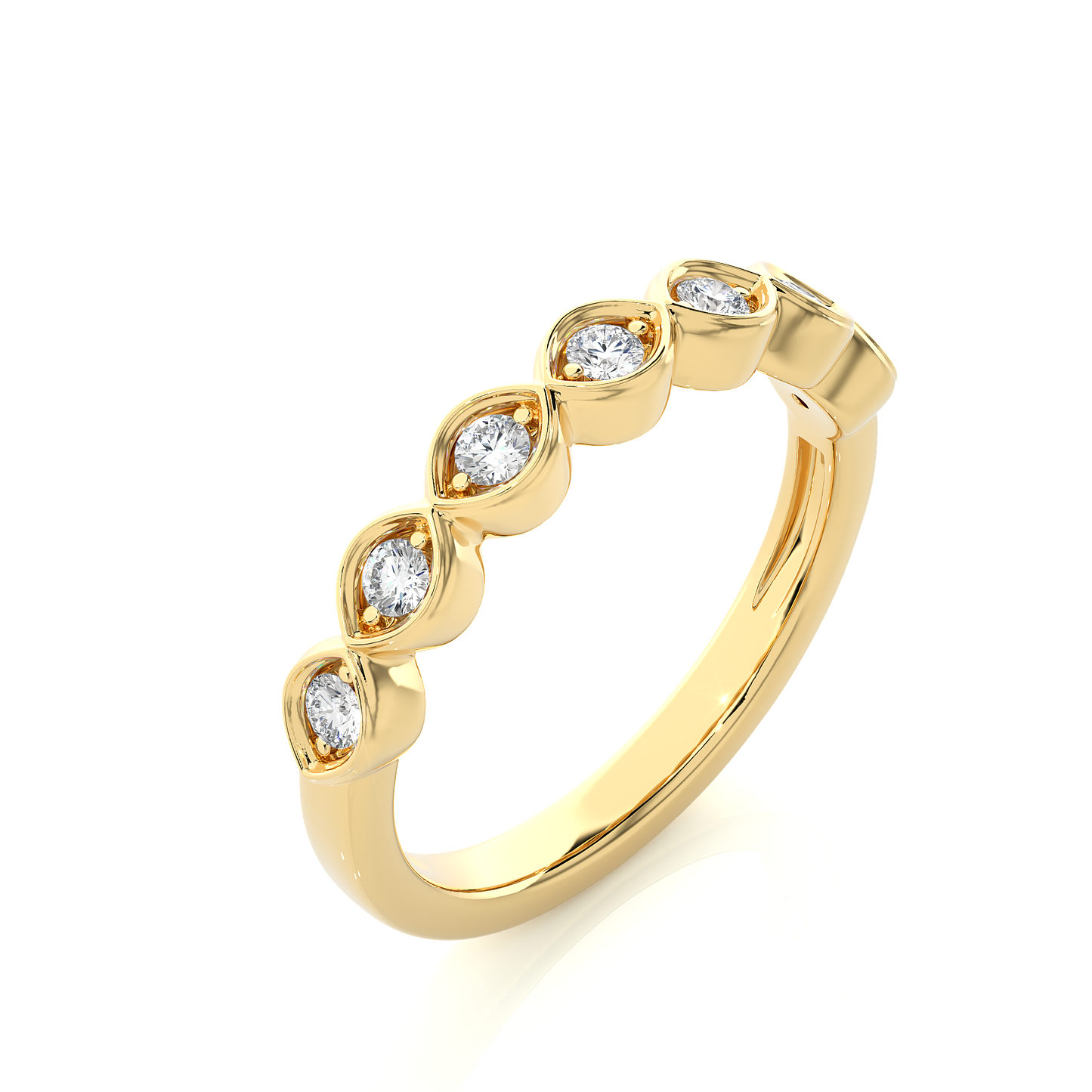 venera round diamond ring - espira fine gems