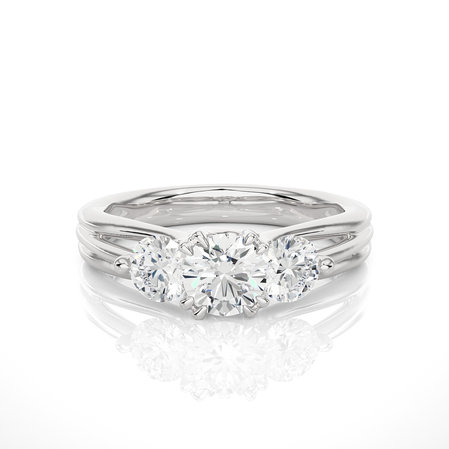 showara round diamond ring