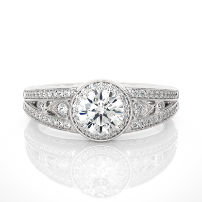 Regalia Round Diamond Ring