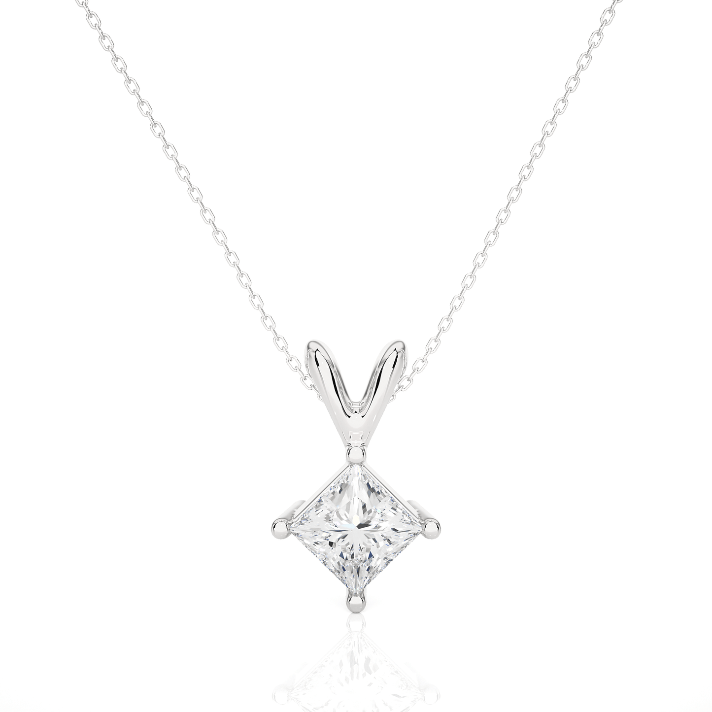 stellar princess diamond pendant (chain sold separately) - espira fine gems