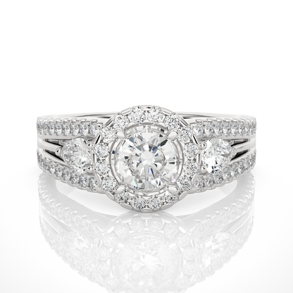 Nimbus Round Diamond Ring