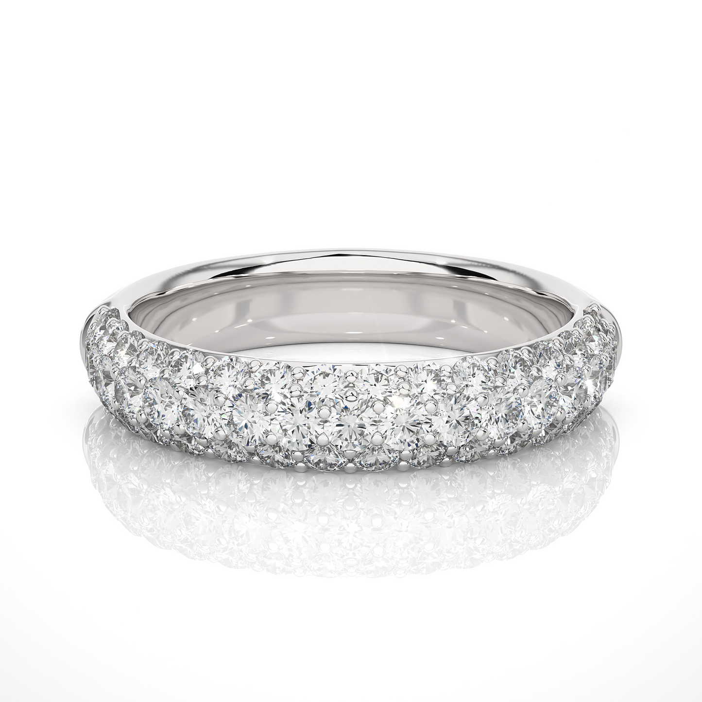 eternal flame diamond ring - espira gems