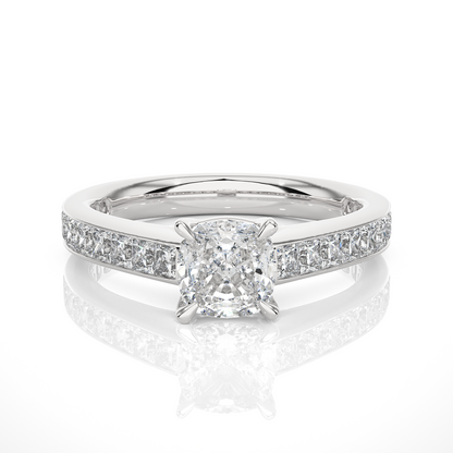 Nebula Cushion Diamond Ring