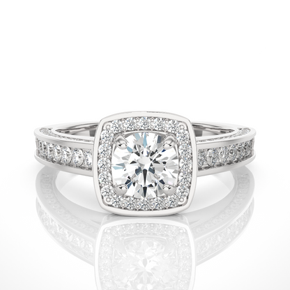 Majesta Round Diamond Ring