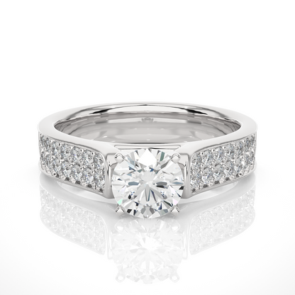 Celestial Harmony Diamond Ring