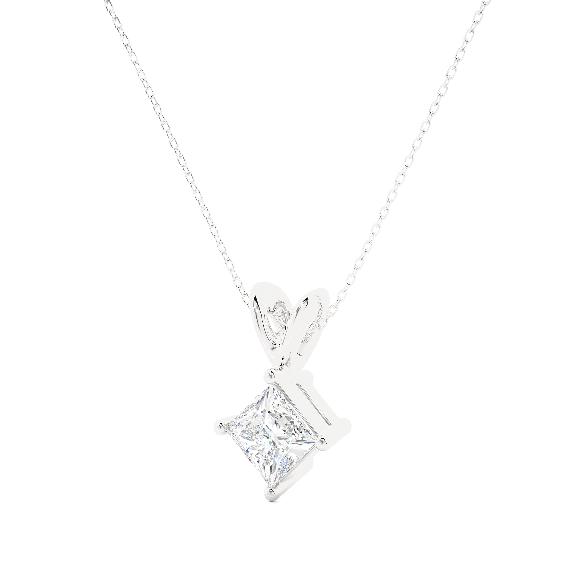 Stellar Princess Diamond Pendant (Chain Sold Separately) - Espira Fine Gems