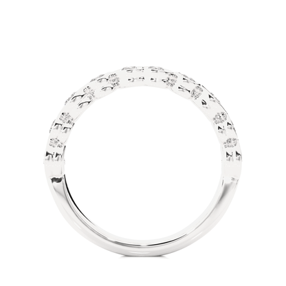 Drip Round Diamond Ring - Espira Fine Gems