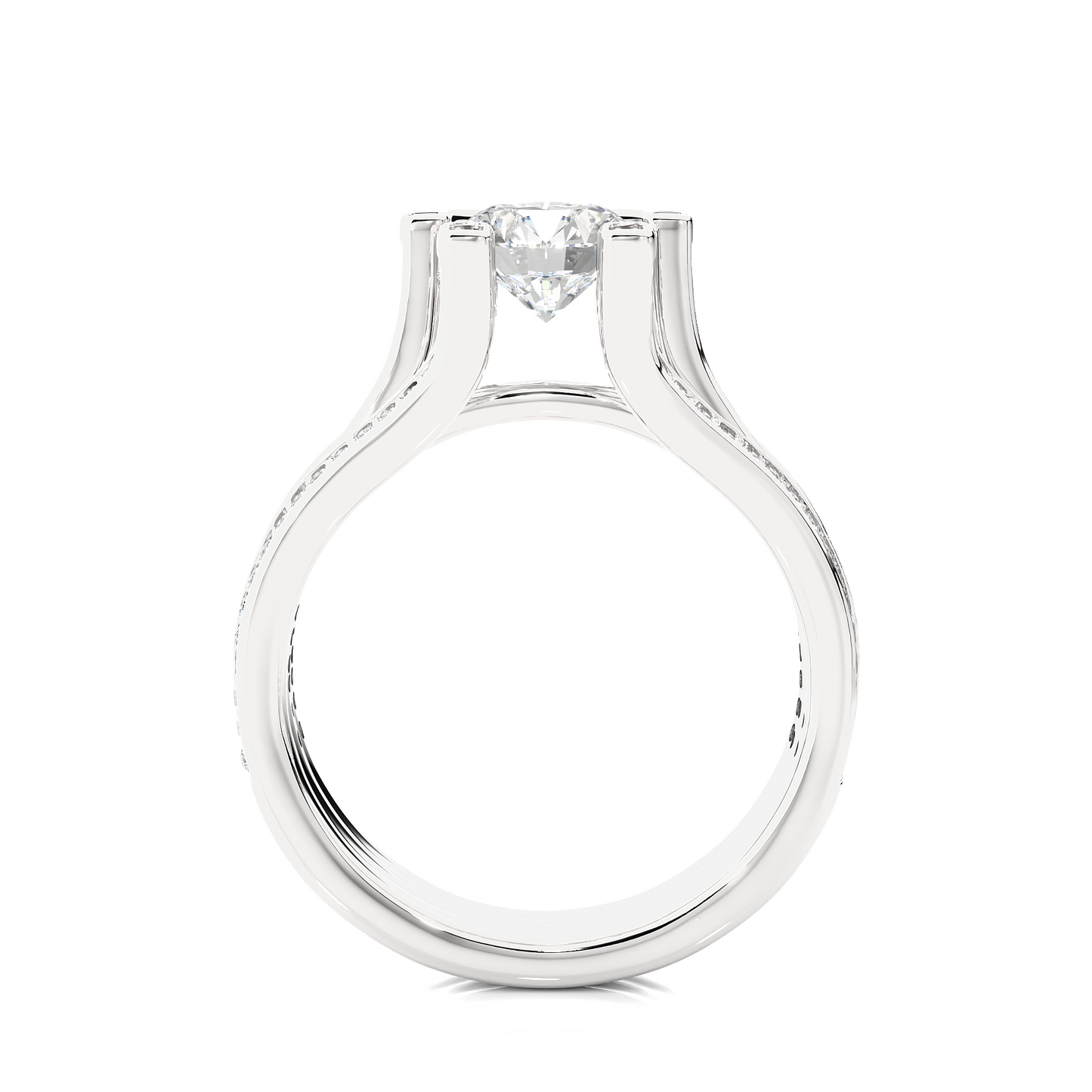 eternal waves diamond ring - espira gems