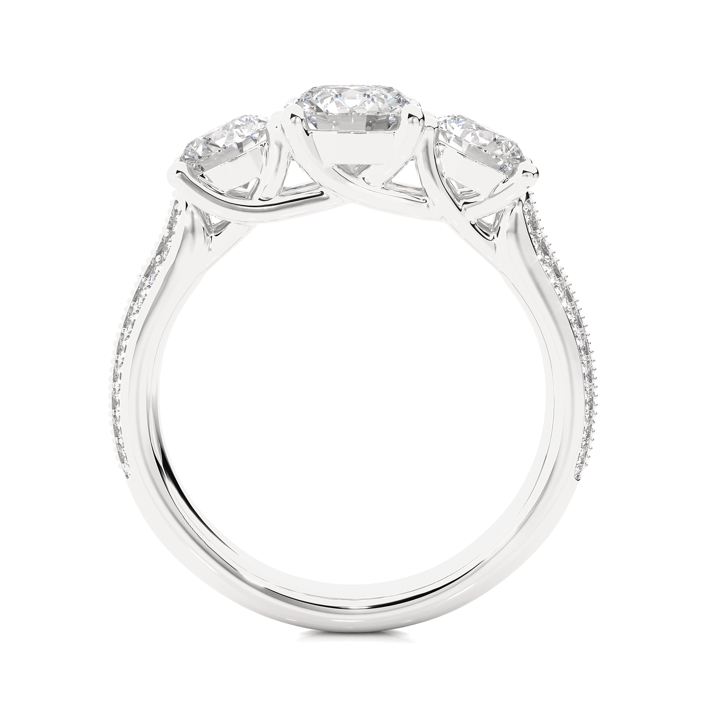 crown round diamond ring - espira fine gems