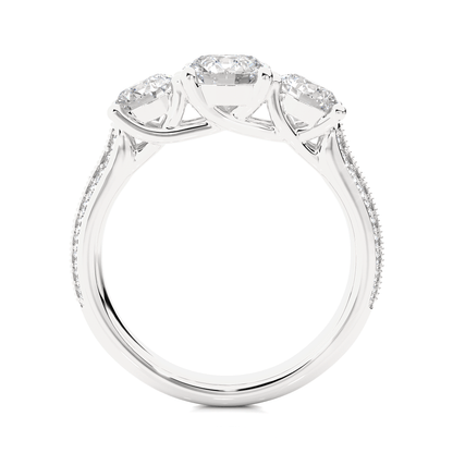 Crown Round Diamond Ring - Espira Fine Gems