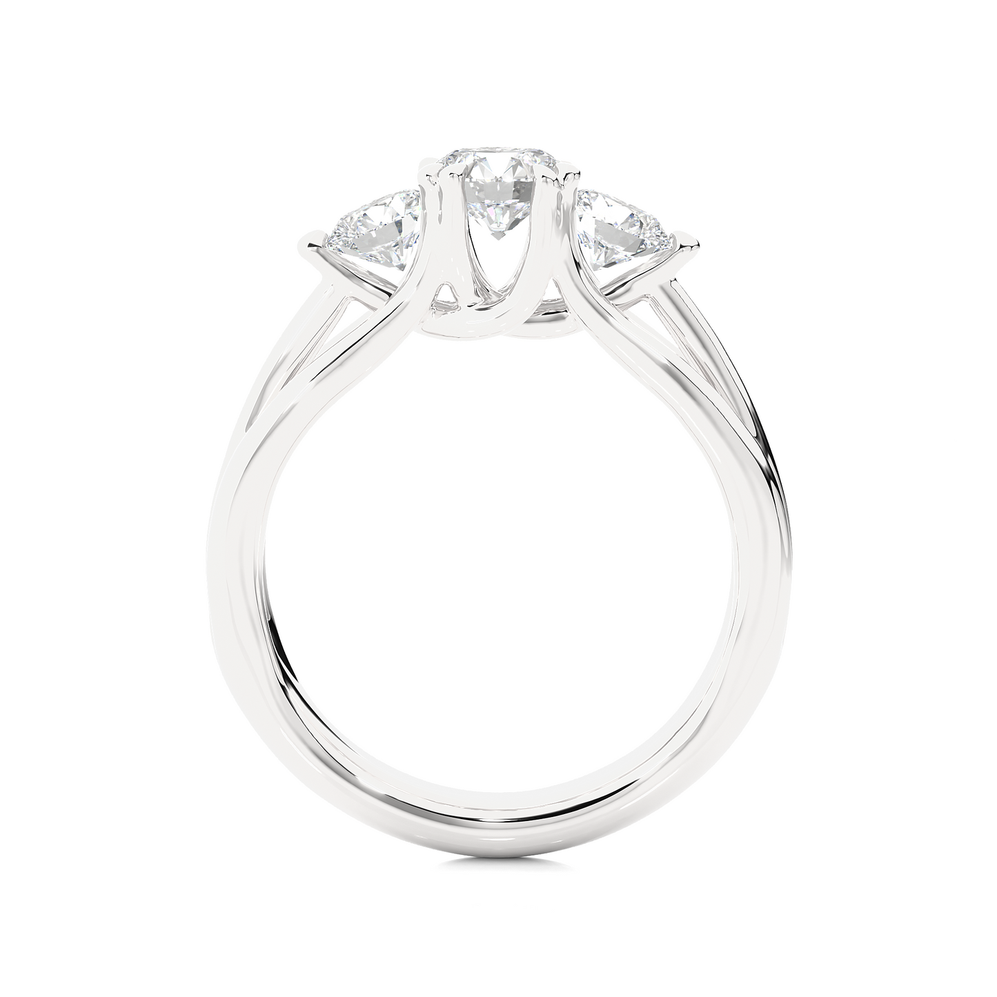 showara round diamond ring