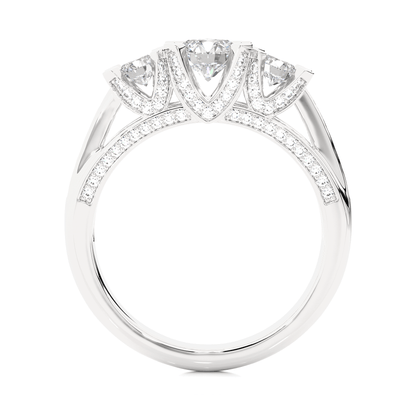 Diva Round Diamond Ring - Espira Fine Gems