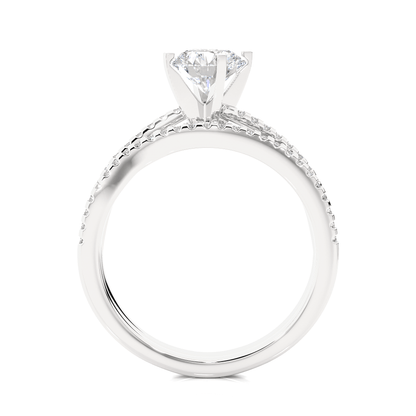 Goddess Round Diamond Ring - Espira Fine Gems