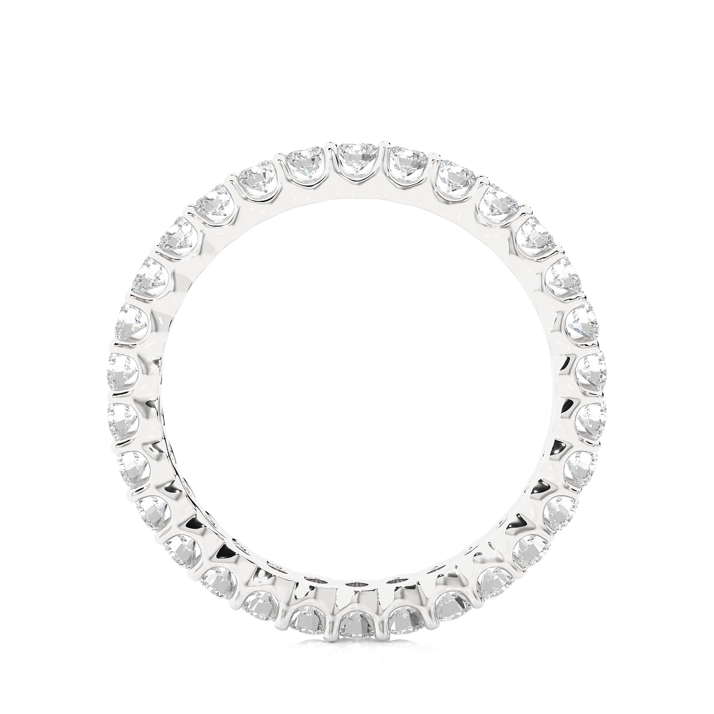 halo eternity band round diamond - espira fine gems