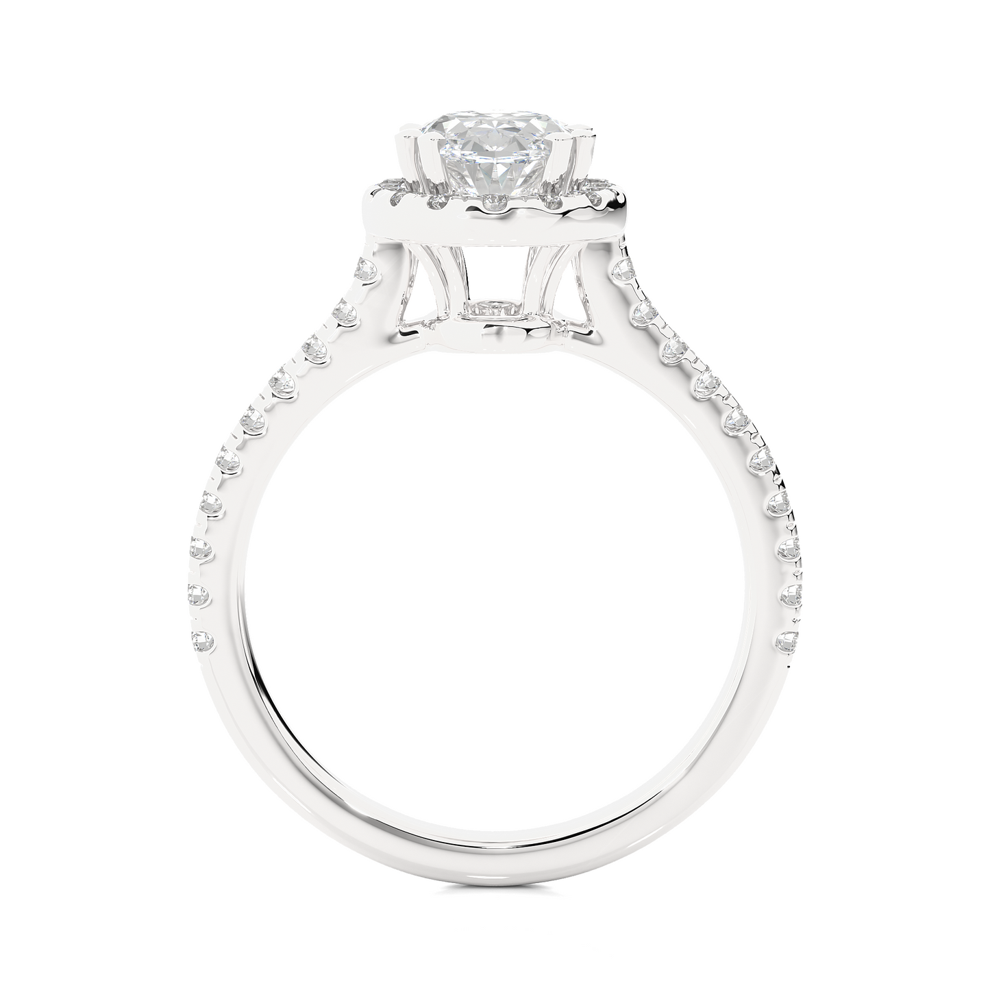 victorian oval diamond ring - espira gems