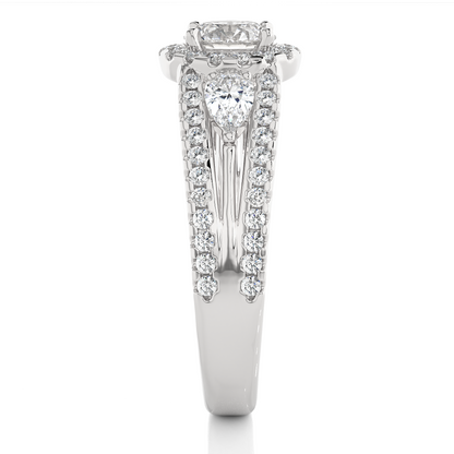 Nimbus Round Diamond Ring