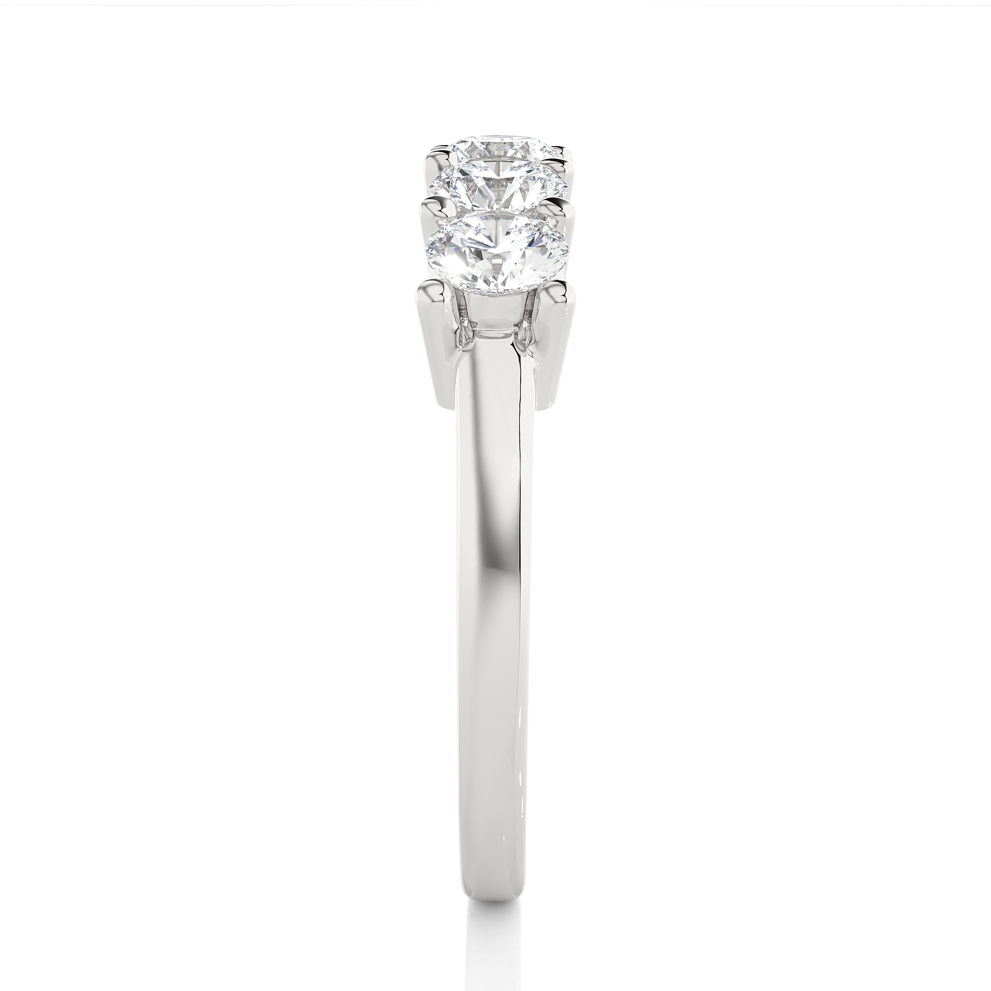 Lustre Five-Stone Diamond Ring - Espira Gems