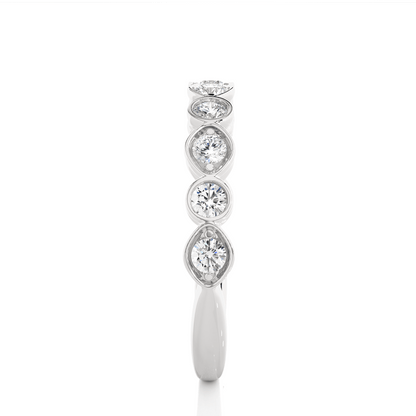 Drip Round Diamond Ring - Espira Fine Gems