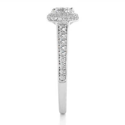 Sovereign Round Diamond Ring